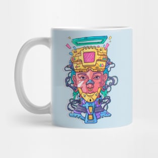 face futuristic style Mug